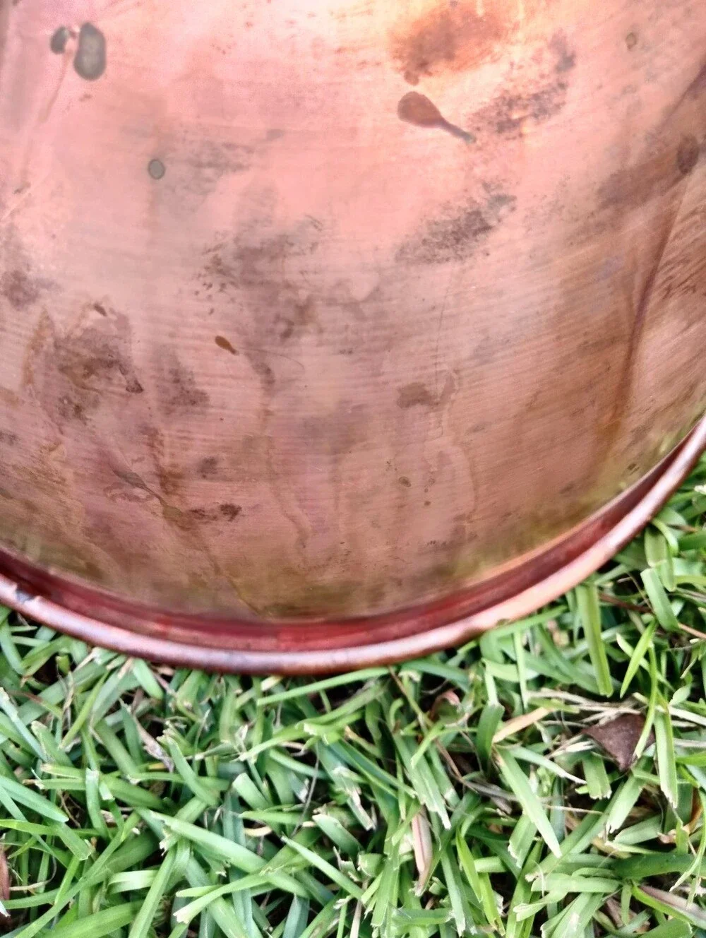 Vintage/Antique French Copper Mixing Bowl